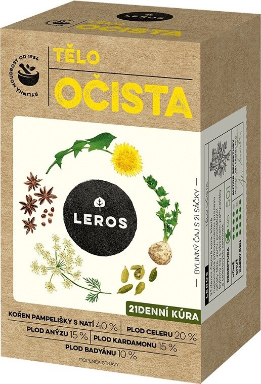 LEROS Tělo očista 21x1.4g