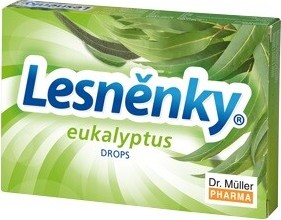 Lesněnky drops eukalyptus 9ks Dr.Müller