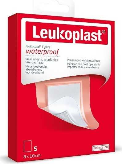 Leukoplast Leukomed T Plus film.krytí 5x7.2cm 5ks