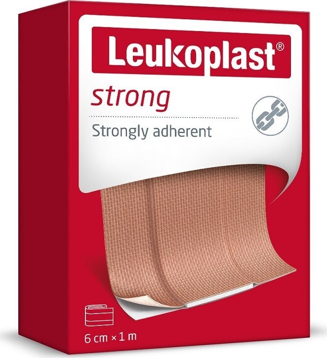 Leukoplast Strong náplast pevná/role 6cmx1m