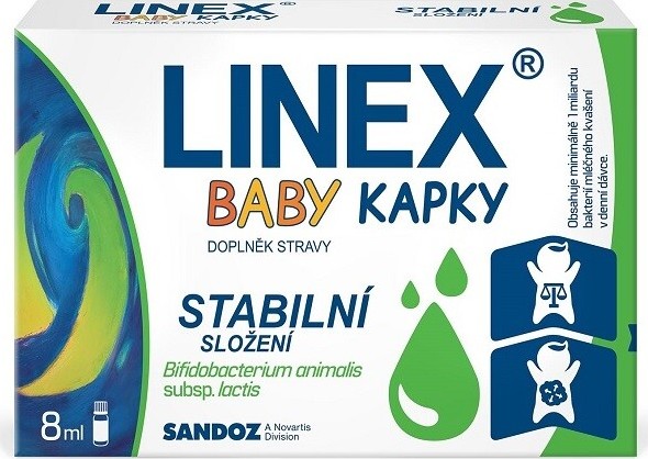 Linex Baby kapky stabilní složení 8ml