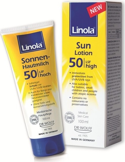 Linola Sun Lotion SPF50 100ml