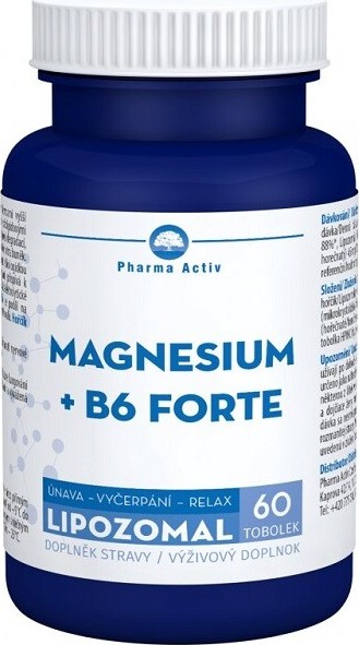 LIPOZOMAL MAGNESIUM + B6 FORTE tob.60