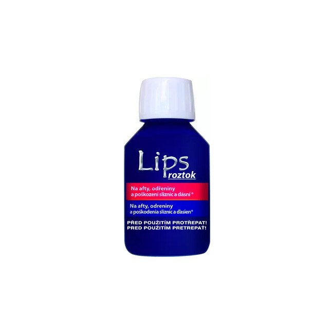 Lips roztok na afty 100ml