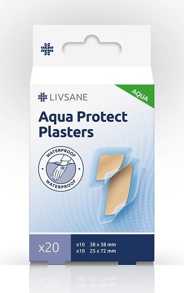 LIVSANE Náplasti Aqua Protect 20ks