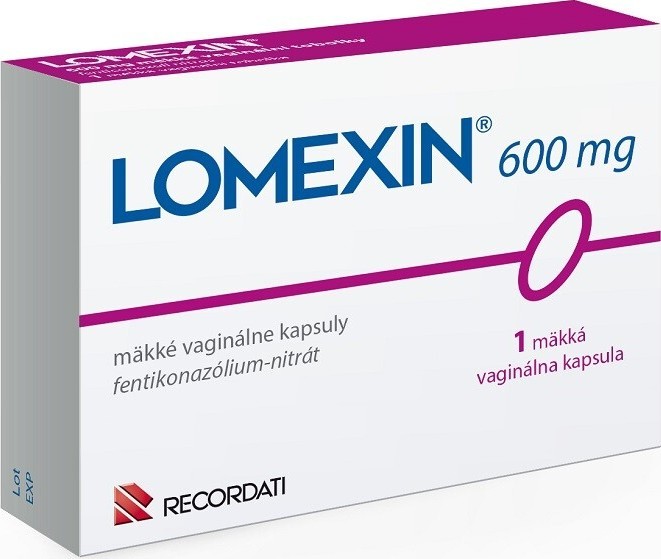 LOMEXIN 600MG vaginální měkké tobolky 1