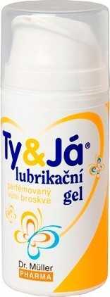 Lubrik.gel Ty&Já parf.vůní broskve 100ml Dr.Müller