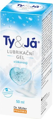Lubrik.gel Ty&Já silikonový 50ml NEW Dr.Müller