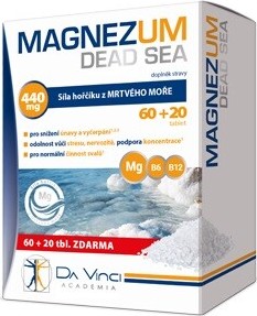 Magnezum Dead Sea Da Vinci Academia tbl.60 + 20