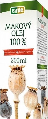 Makový olej 100% 200ml