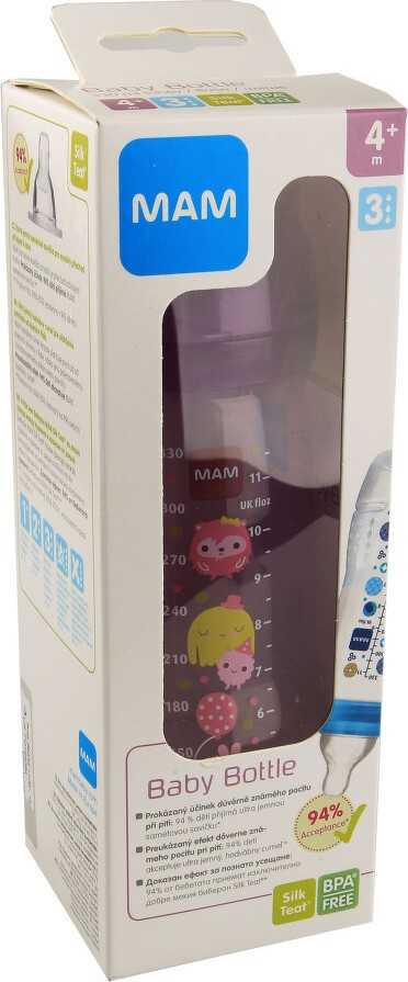 MAM Lahev Baby Bottle 4+m 330ml