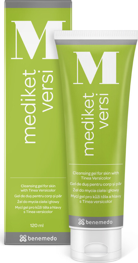 Mediket Versi mycí gel Pityriasis versicolor 120ml