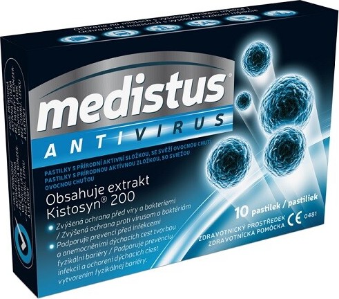 Medistus Antivirus 10 pastilek