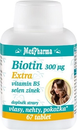 MedPharma Biotin 300mcg Extra tbl.67