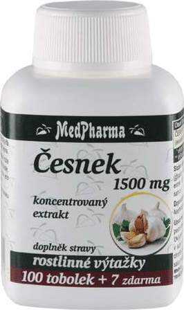 MedPharma Česnek 1500mg tob.107