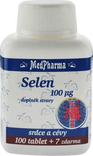 MedPharma Selen 100mcg tbl.107