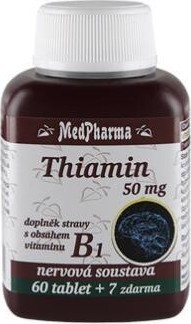 MedPharma Thiamin (vitamin B1) 50mg tbl.67