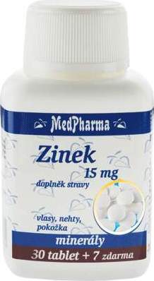 MedPharma Zinek 15mg tbl.37