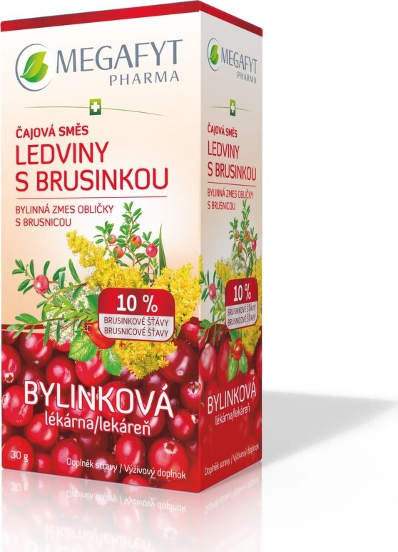 Megafyt Bylinková lékárna Čajová směs Ledviny s brusinkou 20x1.5g