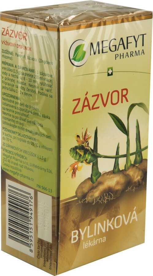 Megafyt Bylinková lékárna Zázvor 20x1.5g