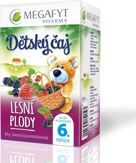 Megafyt Dětský čaj Lesní plody 20x2g