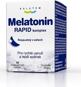 Melatonin Rapid komplex 30 rozpustných tablet