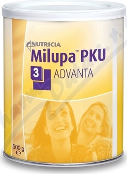 MILUPA PKU 3 ADVANTA perorální prášek 1X500G