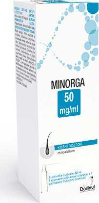 MINORGA 50MG/ML kožní podání roztok 1X60ML