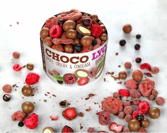 Mixit Křupavé ovoce a ořechy v čokoládě 180 g