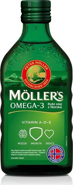 Mollers Omega 3 Natur olej 250ml