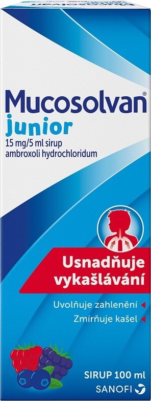 MUCOSOLVAN JUNIOR 15MG/5ML sirup 100ML