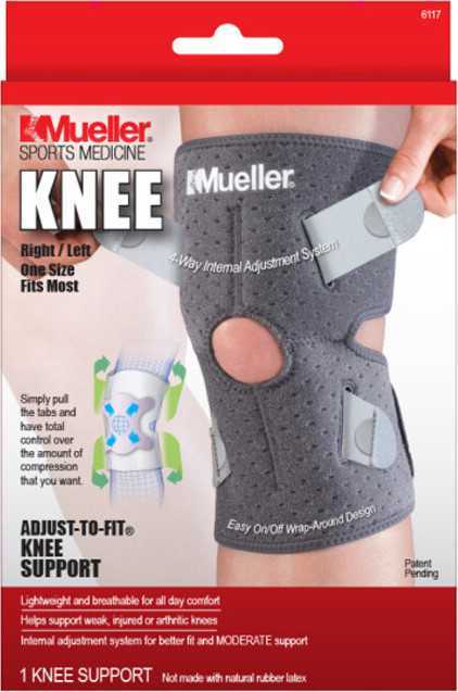 Mueller Adjust-to-fit Knee Support kolenní bandáž