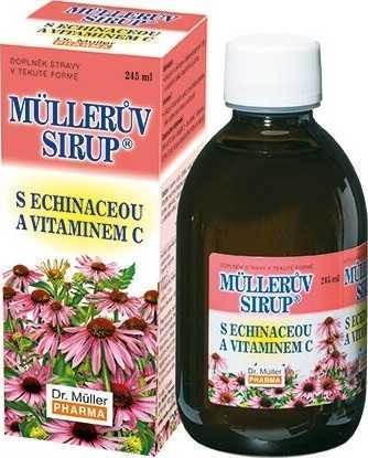 Müllerův sirup s echinaceou a vitaminem C 245ml