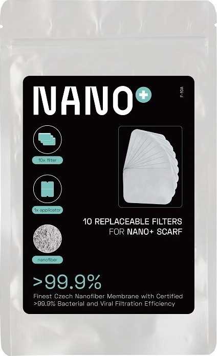 NANO+ náhradní filtry 10ks