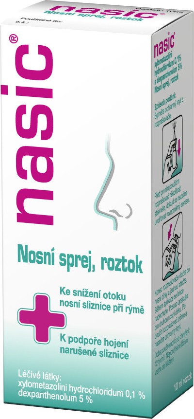 NASIC 1MG/ML+50MG/ML nosní podání sprej