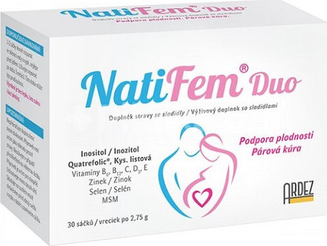 Natifem Duo doplněk stravy 30x2.75g sáčky