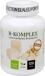 Natural Medicaments B-komplex s pivovarskými kvasnicemi tbl.120