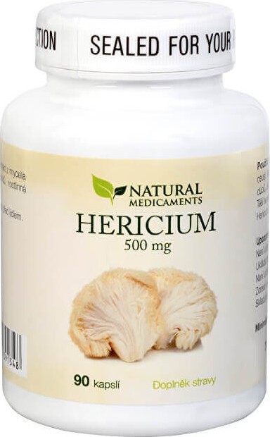 Natural Medicaments Hericium 500mg cps.90
