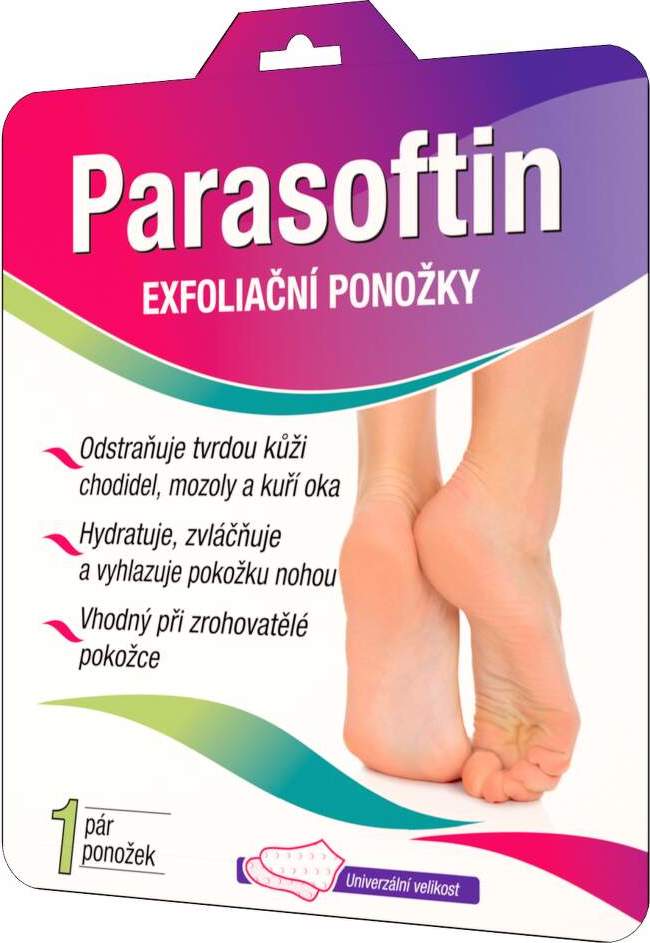 Naturprodukt Parasoftin exfoliační ponožky 1pár