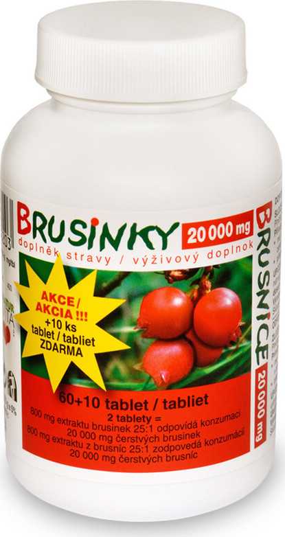 NATURVITA Brusinky tbl.70