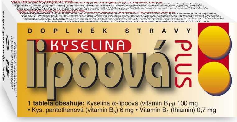 NATURVITA Kyselina lipoová Plus tbl.60