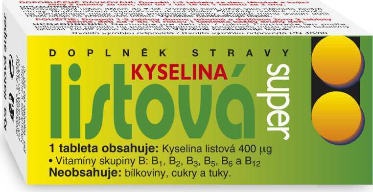 NATURVITA Kyselina listová Super tbl.60