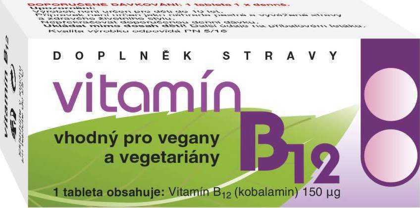 NATURVITA Vitamín B12 tbl.60