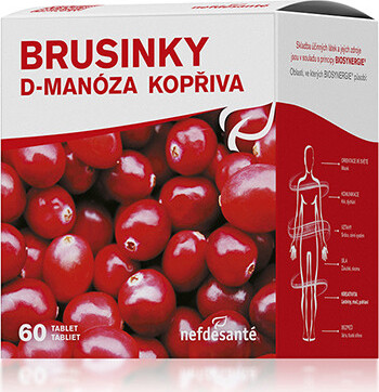 nefdesanté Brusinky D-Manóza Kopřiva tbl.60