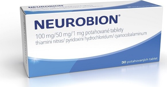 NEUROBION 100MG/50MG/1MG potahované tablety 30