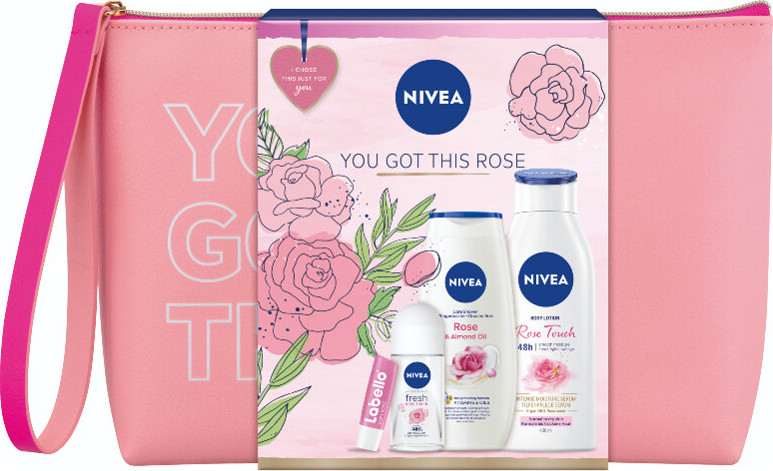 Nivea Bag You Got This Rose Set dárkové balení