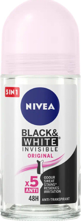 NIVEA Black&White Invisible AP roll-on 50ml