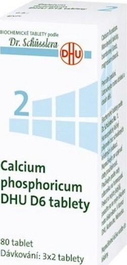 No.2 Calcium phosphoricum DHU D6 80 tablet