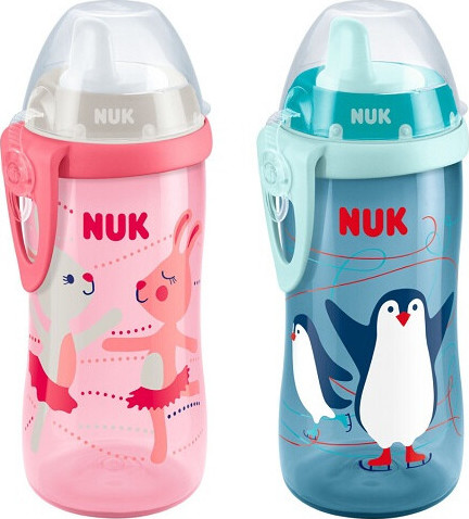 NUK FC Kiddy Cup láhev 300ml SI 12+měs. 255411