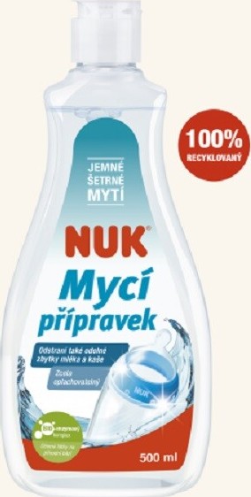 NUK Mycí prostředek na láhve savičky 500ml